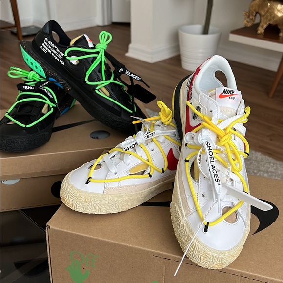 off white x nike blazer low